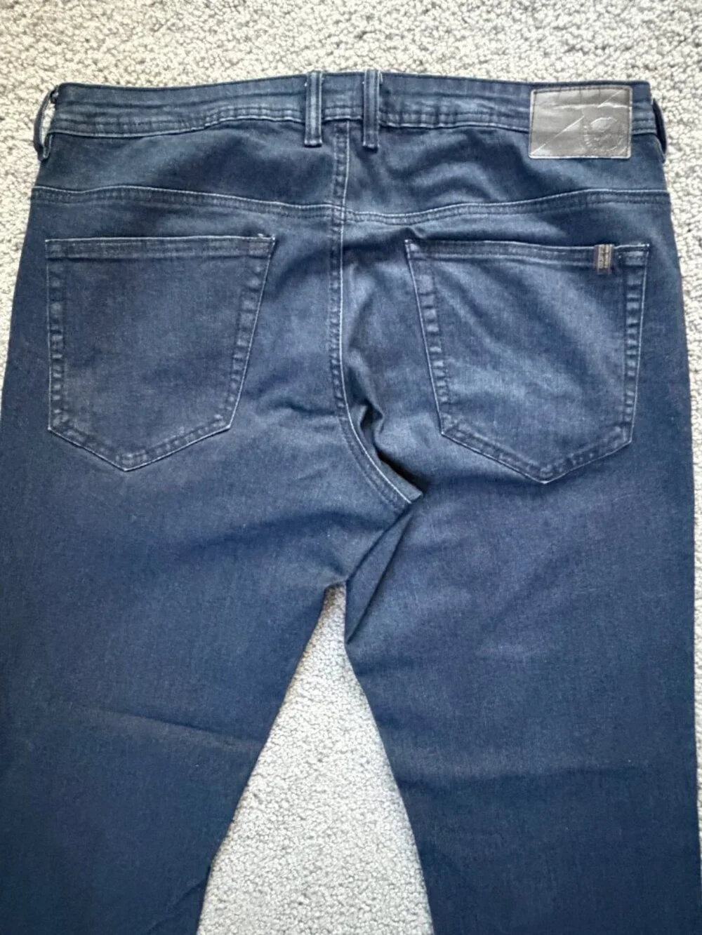 Buffalo David Bitton Adam Slim Stretch Jeans -Men's Size 36x30 - Dark Wash - EUC